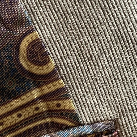 Lauren Ralph Lauren 44L Golden Brown Fine Wale Corduroy Blazer Jacket Sport Coat - Picture 5 of 7